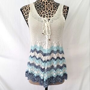 Crochet Knit Tank Top